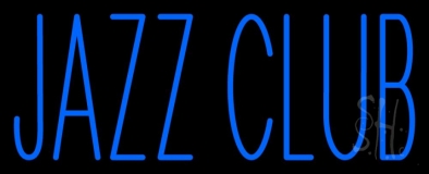 Jazz Club Blue Neon Sign