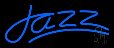 Blue Jazz Line 2 Neon Sign