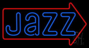 Jazz With Red Border Neon Sign