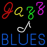 Jazz Music Note Blues Neon Sign