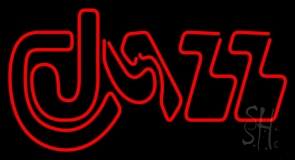 Jazz Red Colored Neon Sign