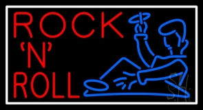 Rock N Roll Dj 1 Neon Sign