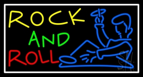 Rock N Roll Dj 2 Neon Sign