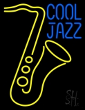 Saxophone Cool Jazz Neon Sign