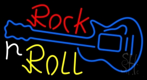 White Rock N Roll 2 Neon Sign