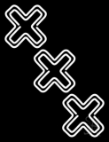 White Xxx Neon Sign
