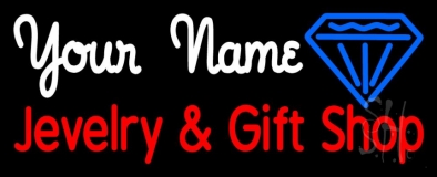 Custom Jewelry And Gift Shop Neon Sign