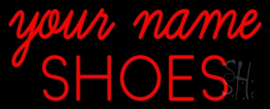 Custom Red Shoes Block Neon Sign