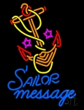 Custom Sailor Logo 1 Neon Sign