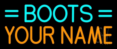 Custom Turquoise Boots Neon Sign