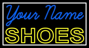 Custom Yellow Shoes Neon Sign