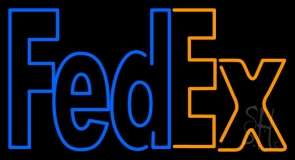 Fedex Logo 1 Neon Sign