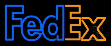 Fedex Logo Neon Sign