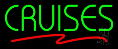 Green Cruises Neon Sign