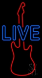 Live Music Block 1 Neon Sign