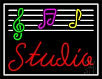 Music Studio 2 Neon Sign