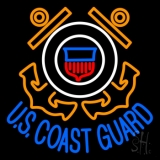 Us Coast Guard Logo Neon Sign