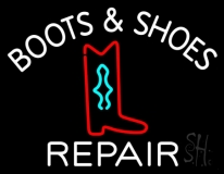 Boots And Shoes Repair Neon Sign