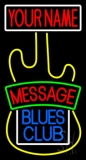 Custom Blue Blues Club Neon Sign