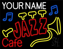 Custom Jazz Cafe Neon Sign