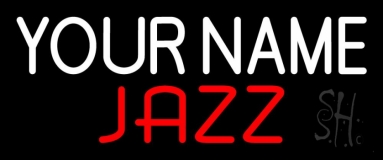 Custom Red Jazz Block Neon Sign