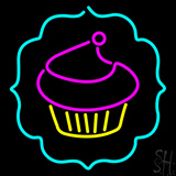 Cupcake Logo Neon Sign
