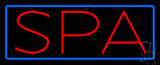 Spa With Border Neon Sign