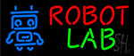Robot Lab Neon Sign