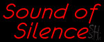 Sound Of Silence Neon Sign