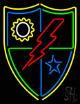 Flash Shield Logo Neon Sign