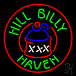 Hill Billy Haven Neon Sign