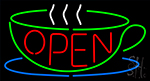 Open Cup Neon Sign