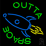 Outta Space Neon Sign