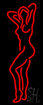 Red Girls Logo Neon Sign