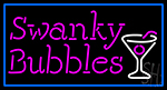 Swanky Bubbles Neon Sign