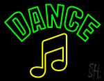 Dance Music Neon Sign