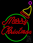 Marry Christmas Logo 2 Neon Sign
