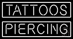 Tattoos Piercing Neon Sign