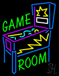 Game Room Pinball Machine Neon Sign