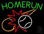 Home Run Neon Sign