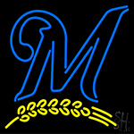 M Neon Sign
