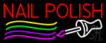 Nail Polish Brush Neon Sign