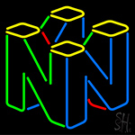 N Logo Neon Sign