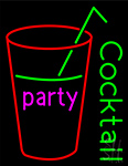 Party Cock Tail Neon Sign