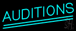 Auditions Neon Sign