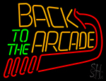 Back To The Arcade Neon Sign