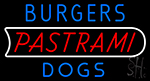 Burgers Pastrami Dogs Neon Sign