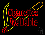 Cigarettes Available Neon Sign