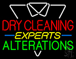 Dry Cleaning Experts Neon Sign