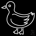 Duck Neon Sign